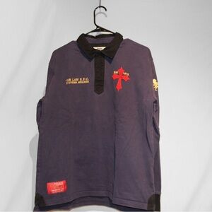 Navy Ellis Rugby shirt